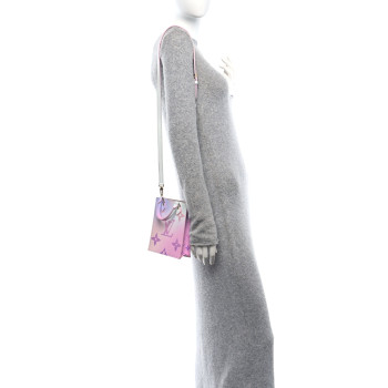 LOUIS VUITTON Monogram Giant Spring In The City Petit Sac Plat Sunrise Pastel