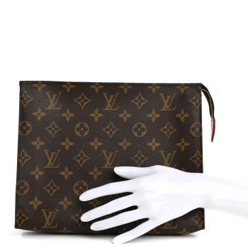 LOUIS VUITTON Monogram Toiletry Pouch 26