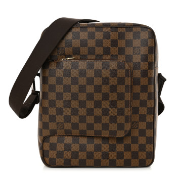 LOUIS VUITTON Damier Ebene Olav MM Messenger Bag