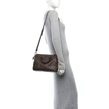 LOUIS VUITTON Damier Ebene Speedy Bandouliere 25