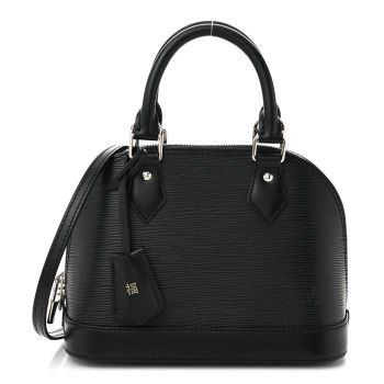 LOUIS VUITTON Epi Alma BB Black