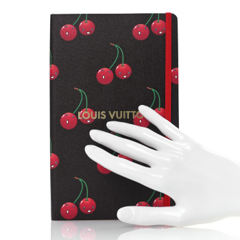 LOUIS VUITTON LV X TM Monogram Cerises Jane Notebook MM