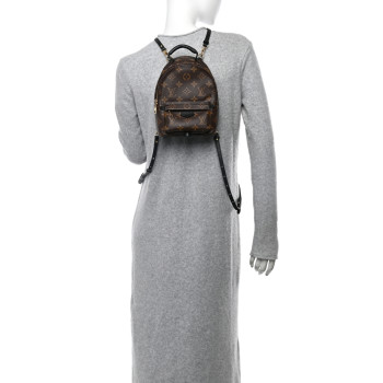LOUIS VUITTON Monogram Palm Springs Backpack Mini