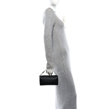 THE ROW Grained Calfskin 90&#039;s Bag Black