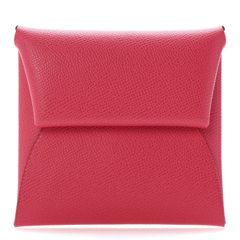 HERMES Epsom Bastia Coin Purse Rose Extreme