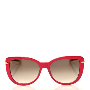 LOUIS VUITTON Monogram Charlotte Sunglasses Z0744W Cherry