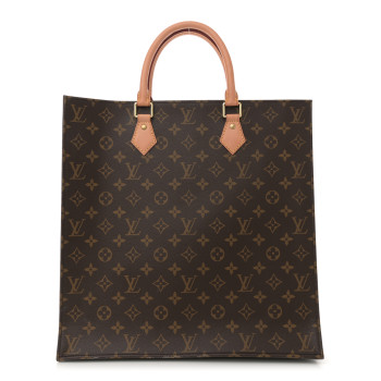 LOUIS VUITTON Monogram Sac Plat NM