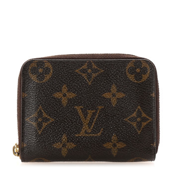 LOUIS VUITTON Monogram Zippy Coin Purse
