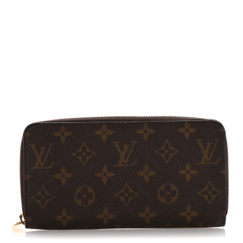 LOUIS VUITTON Monogram Zippy Wallet Fuchsia