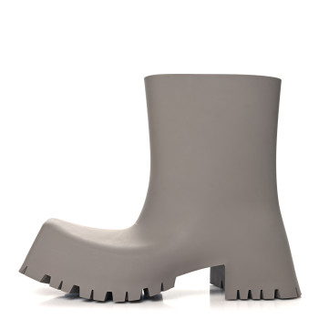 BALENCIAGA Rubber Trooper Boots 37 Grey