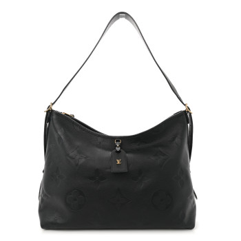 LOUIS VUITTON Empreinte Monogram Giant CarryAll MM Black
