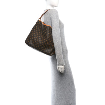 LOUIS VUITTON Monogram Delightful MM Pivoine