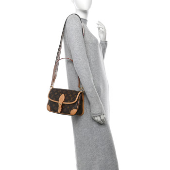 LOUIS VUITTON Monogram Diane Black
