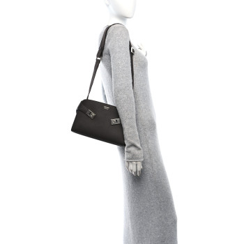 SALVATORE FERRAGAMO Calfskin Hug Messenger Bag Testa Di Moro
