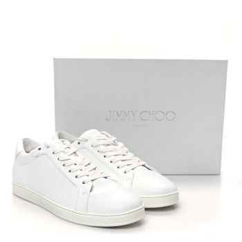 Jimmy Choo Kai レザー sneakers Jimmy Choo ​Kai Logo-Print Leather Low-Top Sneakers on SALE