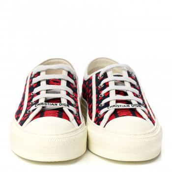 フラメンコ CHRISTIANDIOR CHRISTIAN DIOR Cotton Heart Embroidered Walk'N'Dior Low Top
