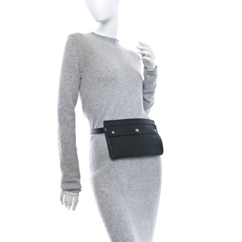 BURBERRY Calfksin Slim Belt Bag Black