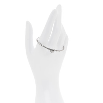 DAVID YURMAN Sterling Silver Diamond Starburst Bracelet
