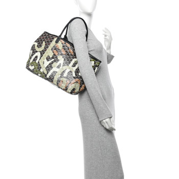 GOYARD Goyardine Saint Louis Lettres Camouflage PM Black Green