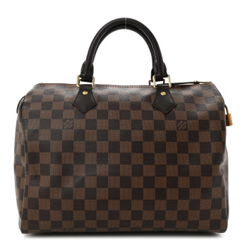 LOUIS VUITTON Damier Ebene Speedy 30