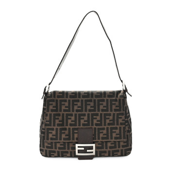 FENDI Zucca Mama Baguette Tobacco