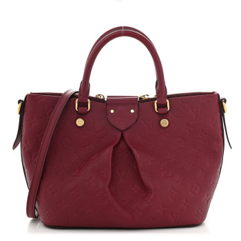 LOUIS VUITTON Empreinte Mazarine PM Raisin