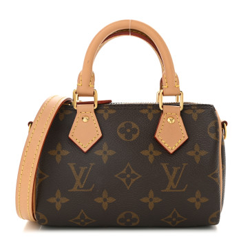 LOUIS VUITTON Monogram Nano Speedy Bandouliere