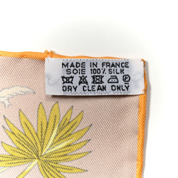 HERMES Silk Jardin A Sintra Scarf 90