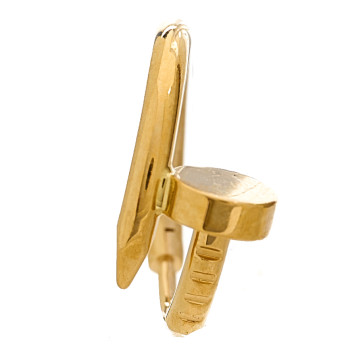 CARTIER 18K Yellow Gold Juste Un Clou Single Hoop Earring