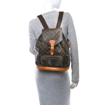 LOUIS VUITTON Monogram Montsouris GM Backpack