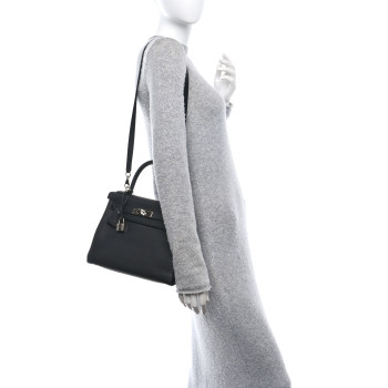 HERMES Togo Kelly Retourne 28 Black