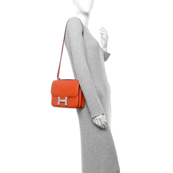 HERMES Epsom Constance 24 Orange