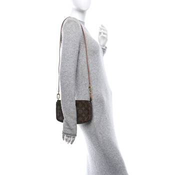LOUIS VUITTON Monogram Accessories Pochette Long Strap