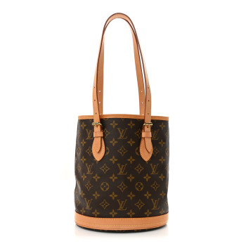 LOUIS VUITTON Monogram Petit Bucket 23