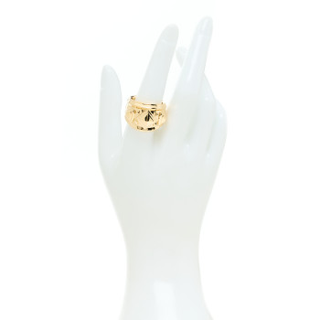 DAVID YURMAN 18K Yellow Gold Modern Renaissance Ring 58 8.5