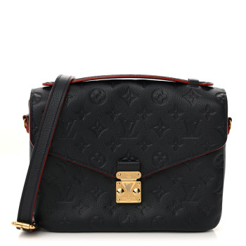 LOUIS VUITTON Empreinte Pochette Metis Marine Rouge