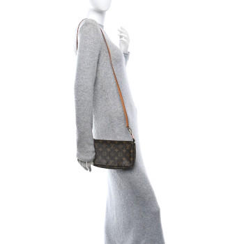 LOUIS VUITTON Monogram Accessories Pochette Long Strap