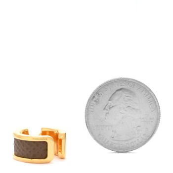HERMES Epsom Olympe Ear Cuff PM Etoupe