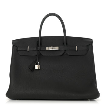 HERMES Togo Birkin 40 Black