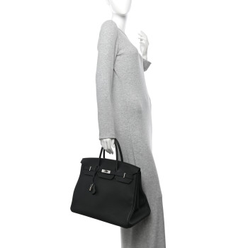 HERMES Togo Birkin 40 Black