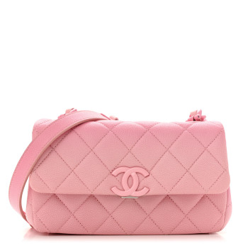 CHANEL Shaded Caviar Quilted My Everything Small Flap Pink Light Pink