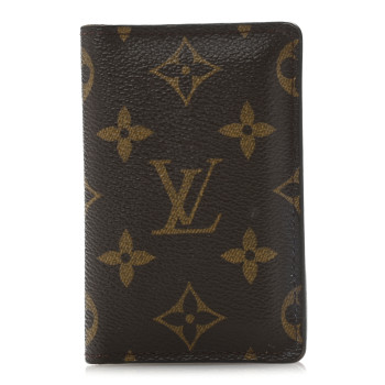 LOUIS VUITTON Monogram Pocket Organizer Card Holder NM