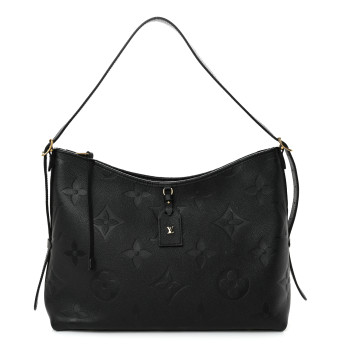 LOUIS VUITTON Empreinte Monogram Giant CarryAll MM Black