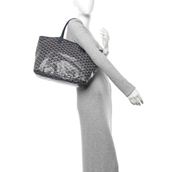 GOYARD Goyardine Saint Louis PM Navy