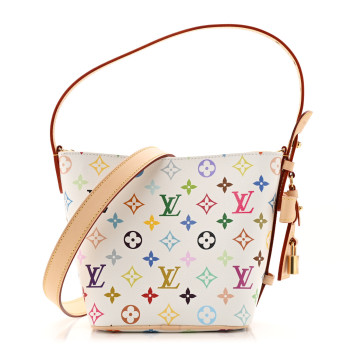 LOUIS VUITTON LV x TM Monogram Multicolor All In BB White