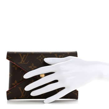 LOUIS VUITTON Monogram Medium Kirigami Pochette Insert Coquelicot