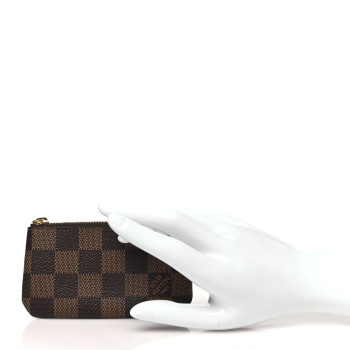 LOUIS VUITTON Damier Ebene Key Pouch
