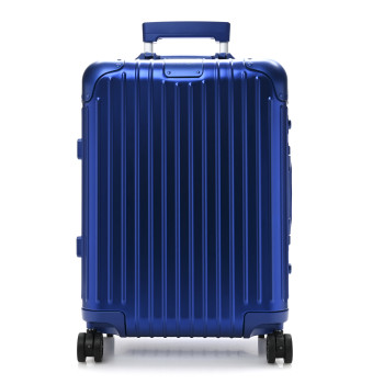 RIMOWA Aluminum Original Cabin Blue Marine