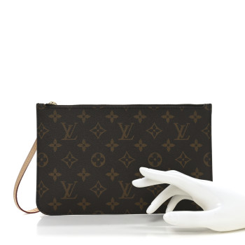 LOUIS VUITTON Monogram Neverfull MM GM Pochette