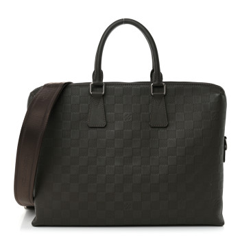LOUIS VUITTON Damier Infini Porte-Documents Jour Granit